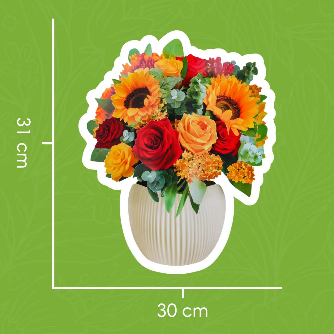 Golden Harvest Pop-Up Bouquet PetalPal