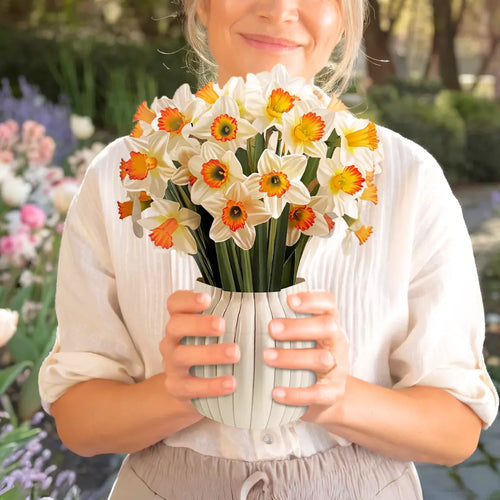Daffodil Bloom Pop-Up Bouquet